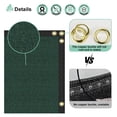 thumbnail image 4 of 8' x 25' Green Privacy Fence Screen Heavy Duty Windscreen Mesh Fencing Shade Fabric with Brass Grommets for Outdoor Fence Garden Patio Swimming Pool, 4 of 7