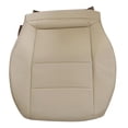 thumbnail image 1 of Driver Bottom Leather Seat Cover for Mercedes-Benz C250 C300 C350, Tan Microfiber Leather, 1 of 5