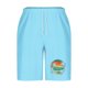thumbnail image 3 of Pantalones Cortos Casuales para Hombre Imprimir con Bolsillos Pantalones de Playa de Cintura Elástica, Pantalones Cortos de Cintura Elástica para Hombre, 3 of 5