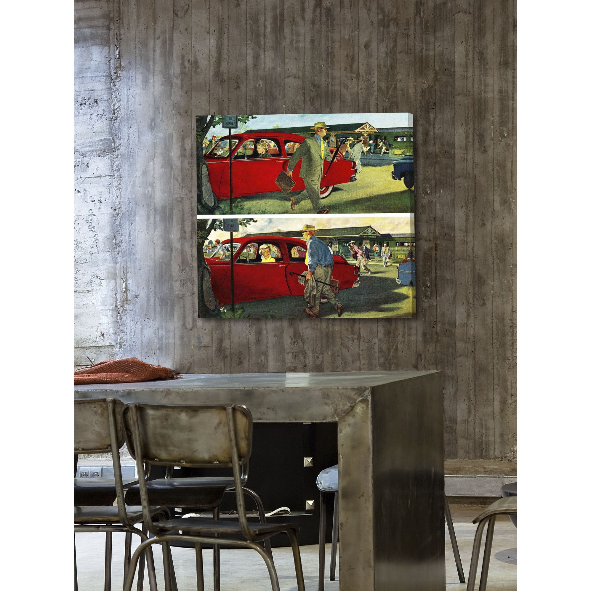 Marmont Hill "Before and After" Painting Print on Canvas