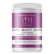 Body Kitchen Youthful Beauty Advanced Collagen Peptides Powder Supplement, Unflavored, 30 Servings