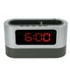 thumbnail image 4 of Reloj despertador digital, soporte para bolígrafo, reloj despertador, reloj de escritorio, reloj de dormitorio, muy versátil, 4 of 9