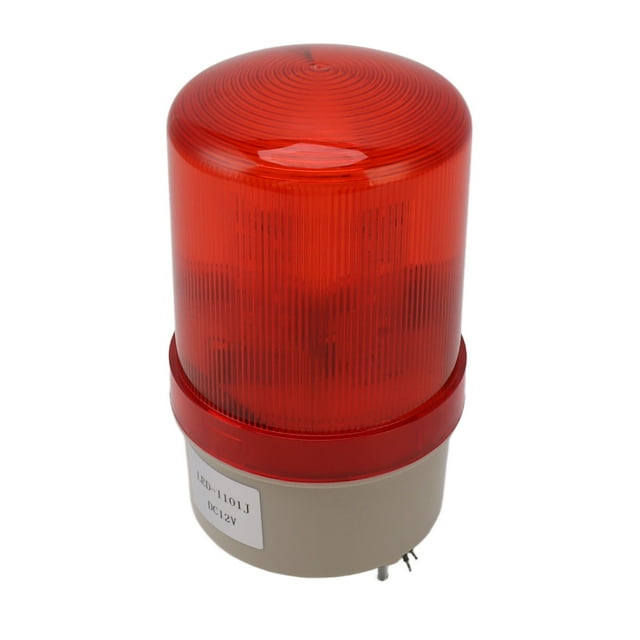 Warning Buzzer, DC12V Efficient PP Rotating Warning Light For Electronic Fence