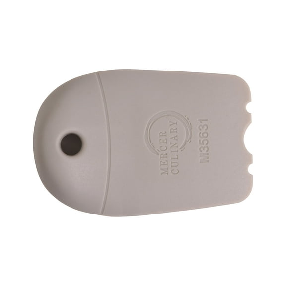 Mercer Culinary Silicone Plating Wedge - 5-15 mm Round Notch