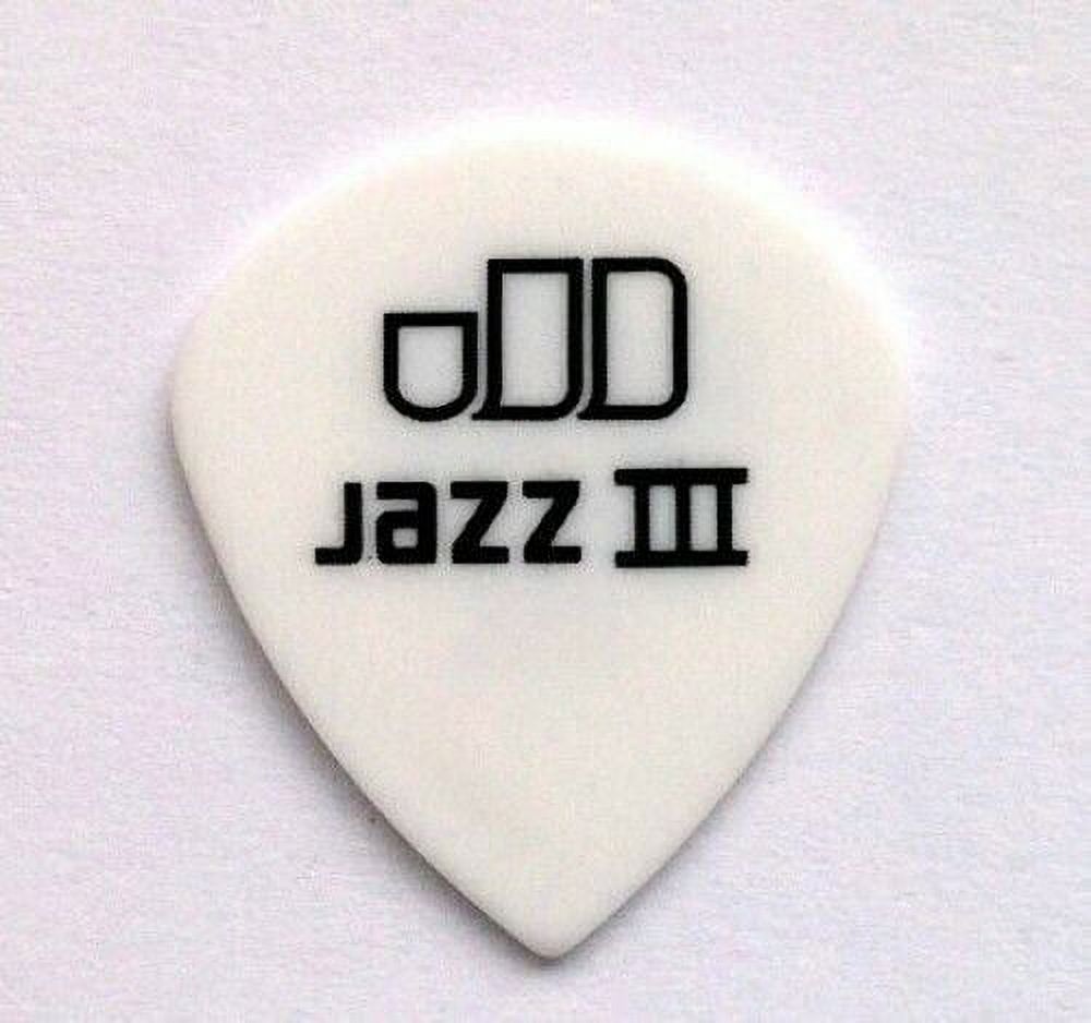 jim dunlop 478r1.14 tortex white jazz iii, 1.14mm, 72/bag