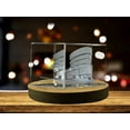 thumbnail image 2 of Guggenheim Museum 3D Engraved Crystal Collectible Souvenir, 2 of 8