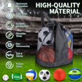 thumbnail image 3 of Set de pelota deportiva Realspring para niños y adolescentes con bolsa deportiva y bomba, 3 of 6