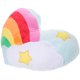 thumbnail image 2 of 1 cojín de peluche con forma de corazón de arcoíris, ideal como regalo creativo para el hogar, la tienda o el coche (estilo estrella de corazón)., 2 of 7