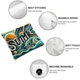 thumbnail image 6 of Summer Pillow Covers Set of 2 Style Throw Pillow Covers Summer Cushion Case Decor for Sofa Couch, 6 of 7