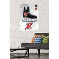 thumbnail image 2 of NHL New Jersey Devils - Drip Skate 21 Wall Poster, 22.375" x 34", 2 of 6