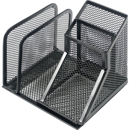 - Lorell Mesh Desktop Organizer, 1 Each
