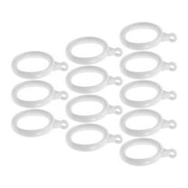 12 Pcs Curtain Spacers for Eyelet Curtains Fixing Ring White