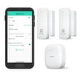 thumbnail image 1 of Kit de inicio inteligente para el hogar YoLink SpeakerHub & dos sensores de puerta: Audio Hub reproduce tonos/mensajes, alcance de ¼ de milla con tecnología LoRa, compatible con Alexa, Google, IFTTT,, 1 of 3