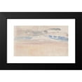 thumbnail image 2 of Joseph Mallord William Turner 14x10 Black Modern Framed Museum Art Print Titled - The Channel Sketchbook 18 (ca. 1845), 2 of 5