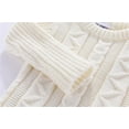 thumbnail image 4 of AAMILIFE Girl's Long Sleeve Soft Knit Mock Turtleneck Slim Fit Pullover Sweater, 4 of 7