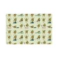 thumbnail image 2 of Rocae Avocado for Exercise Printed Heat Resistant Place Mats,Classic Hemstitch Cloth Fabric Placemats Imitation Linen Place Mat Table Mats 18x12 inch, 2 of 9