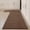 Coffee, variant on Non-Slip Kitchen Floor Mat | Waterproof PVC Anti-Fatigue Rug | Washable Absorbent Carpet for Sink Area | 59x16 Inch Gray/Coffee | 1-Piece
