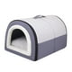 thumbnail image 3 of Cama para mascotas Jinwen Casa para cachorros y gatos Gris M, 3 of 8