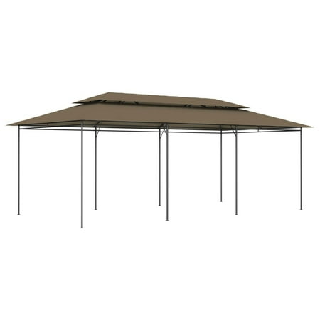 Anself Gazebo 236.2 x117.3 x106.3  Taupe 180 g/m?