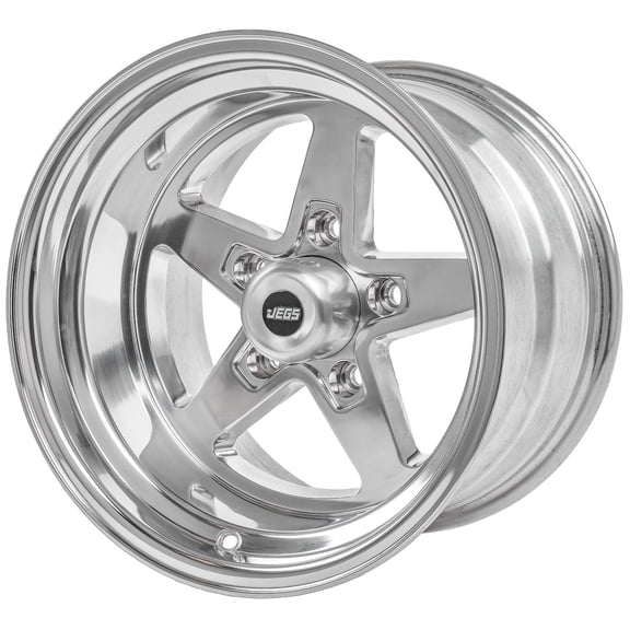 JEGS 681293 SSR Star Wheel Size: 15 x 10 Bolt Pattern: 5 x 5.00 Back Spacing: 4.