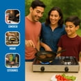 thumbnail image 4 of Foset PAGA-2X, Parrilla de gas de sobreponer 2 quemadores, inoxidable, 4 of 8
