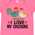 thumbnail image 4 of Inktastic Chicken Farmer I Love My Chickens Boys or Girls Baby Bodysuit, 4 of 5