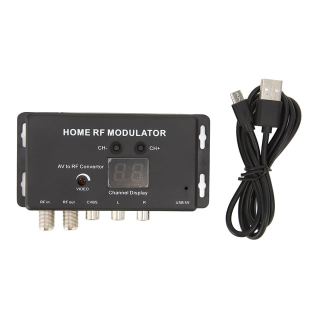 Modulador RF, Modulador de enlace de TV M70RV Modulador UHF Micro modulador RFTV Tecnología avanzada