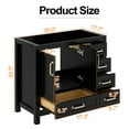 thumbnail image 3 of Eclife 36 Inch Bathroom Vanity without Sink Top Base Only, 3 of 11