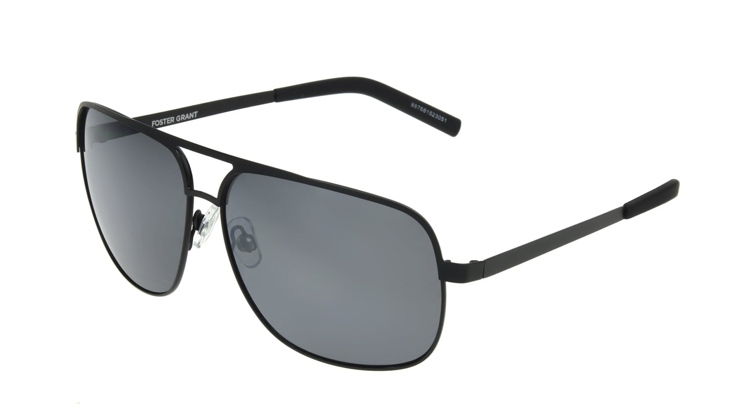 Foster Grant Men's Black Pilot Sunglasses II09 - Walmart.com