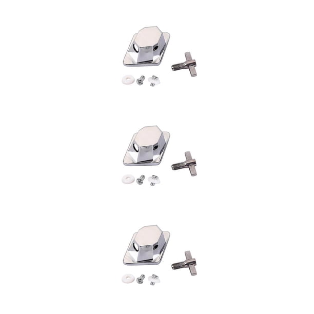 Sonducket 3 Pieces Aluminium Alloy Drum Floor Bracket Leg Components Professional Replacement Portable Percussion Drums Musical Instrument Type1 NO1 Sonducket CBP490269