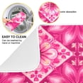 thumbnail image 2 of Kitchen Drying Mat 18x24In Drying Dish Mat Dish Drying Mats Kitchen Countertop Multi-Function Drain Drying Mat Kitchen Table Beautiful Pink Pattern, 2 of 8