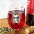 thumbnail image 4 of Happy New Year with Havanese Fireworks Holiday Xmas Winter 2025 15oz Stemless Wine Glass Mug Havanese Dog Lover Gifts Idea Wine Glasses Cup - 00025, 4 of 5
