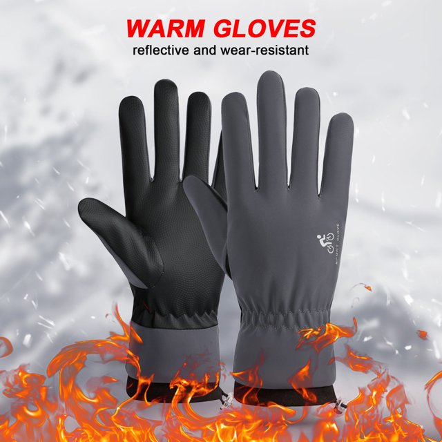 Fiudx Artículos en oferta con ofertas flash Guantes de invierno de -30 ℉ Guantes de pantalla táctil Guantes térmicos Guantes de esquí para hombres Mujeres Correr Ciclismo Actividades al aire libre