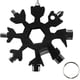 thumbnail image 1 of Copo de nieve multiherramienta 18 en 1 portátil de acero inoxidable multiherramienta para exteriores EDC Abent multiherramienta de acero inoxidable multiherramienta (negro) Xemadio LL-1705, 1 of 8