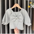 thumbnail image 2 of HIPYLO Girl Long Sleeve Shirts White Long Shirt Girls Teens Tops White Top for Girls Trendy Tops for Teens Girls Clothes Size 12 Girls Baby Clothes, 2 of 3
