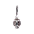 thumbnail image 2 of Pandora Sterling Silver with Brown Cubic Zirconia American Football Dangle Charm, 2 of 2