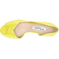 thumbnail image 5 of Nina Womens Contesa Satin Ankle Heels Yellow 8 Medium (B,M), 5 of 6