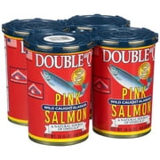 Double "Q" Wild Caught Alaskan Pink Salmon 4-14.75 oz. Cans