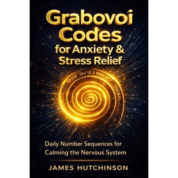 Grabovoi Codes for Anxiety & Stress Relief: Daily Number Sequences for Calming the Nervous System, (Paperback)