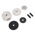 thumbnail image 3 of 3PCS Archery Stabilizer Weights Stainless Steel Detachable Bow Handle Counterweight Kit for Competition Recurve Bow Silver,BowHandleStabilizerWeight,BowStabilizerWeight, 3 of 5