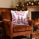 thumbnail image 3 of Cubiertas de Almohada de Navidad Cubierta de Cojín Decorativa Del Dormitorio Del Árbol de Navidad de 45x45cm, 3 of 6