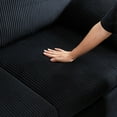 thumbnail image 5 of MAYEERTY 64.5 Inch Sleeper Sofa Bed 3 in 1 Adjustable Pullout Bed 2 Pillows Side Pockets Soft Corduroy Convertible Living Room Bedroom Apartment Office, 5 of 6