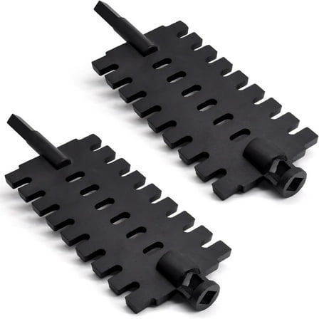 Adviace Shaker Grate Replacement, Model 40257, Cast Iron, 2 Pack