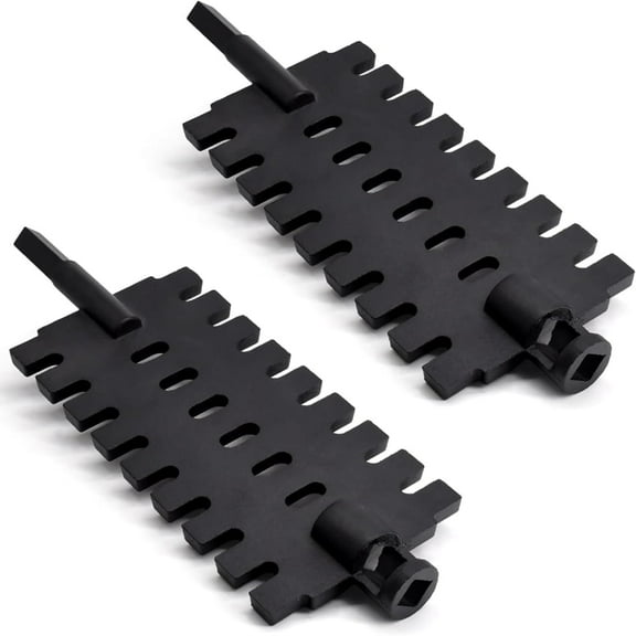 Adviace Shaker Grate Replacement, Model 40257, Cast Iron, 2 Pack