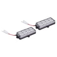 thumbnail image 2 of White Grille Strobe Light Kit 8 LED 2Pk, 2 of 2