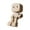 C, variant on Charming Shaking Feet Wooden Man Figurine, Little Wooden Statue That Sways, Car Dashboard Figurines with Spring Legs with Rich Expression Accessories Decorations Doll Gifts