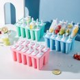 thumbnail image 4 of Popsicle Molds 12 Pieces Silicone Ice Pop Molds Ice Pop Make, 4 of 5