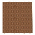 thumbnail image 2 of Ambesonne Floral Shower Curtain, Victorian Pattern Antique, 69"Wx84"L, Pale Caramel, 2 of 4