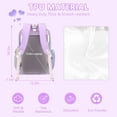 thumbnail image 5 of DAKIMOE Fashion Clear Backpack For School Women School Bookbag Heavy Duty Transparent Backpack, Clear Bookbag, 5 of 9