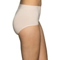 thumbnail image 4 of Vanity Fair Lingerie Women's No Pinch No Show Seamless Brief Underwear, 3-Pack, 4 of 6